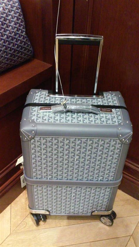 goyard fabric lighter|Goyard luggage.